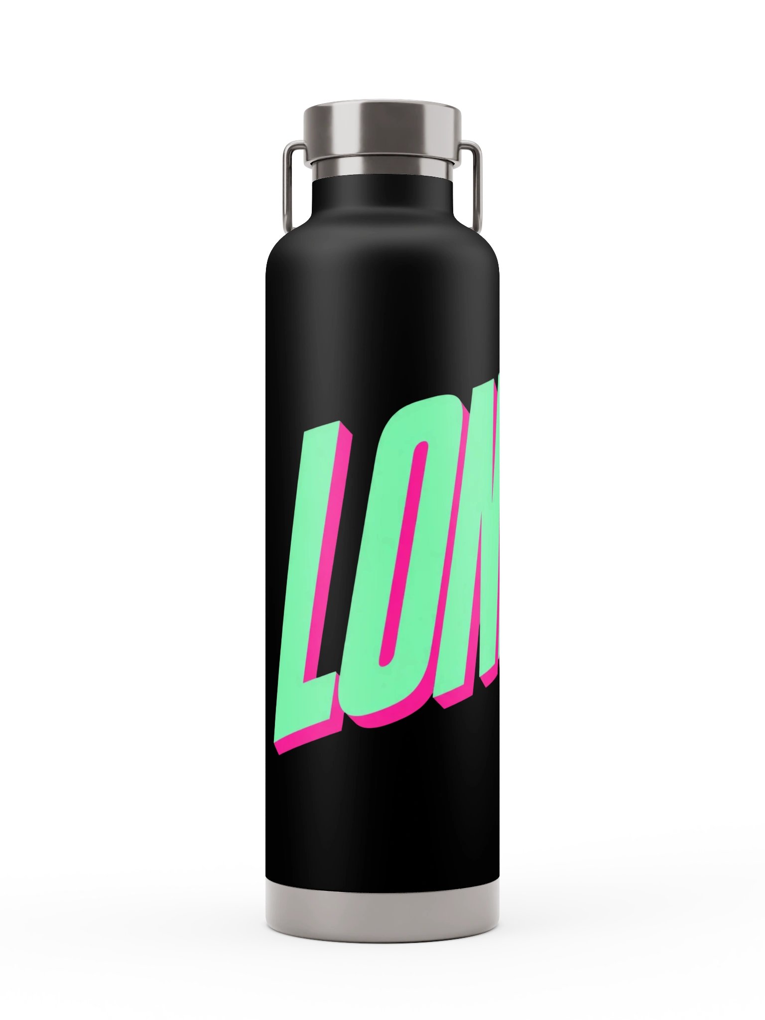 London Mint Neon Typography Bottle product image (3)
