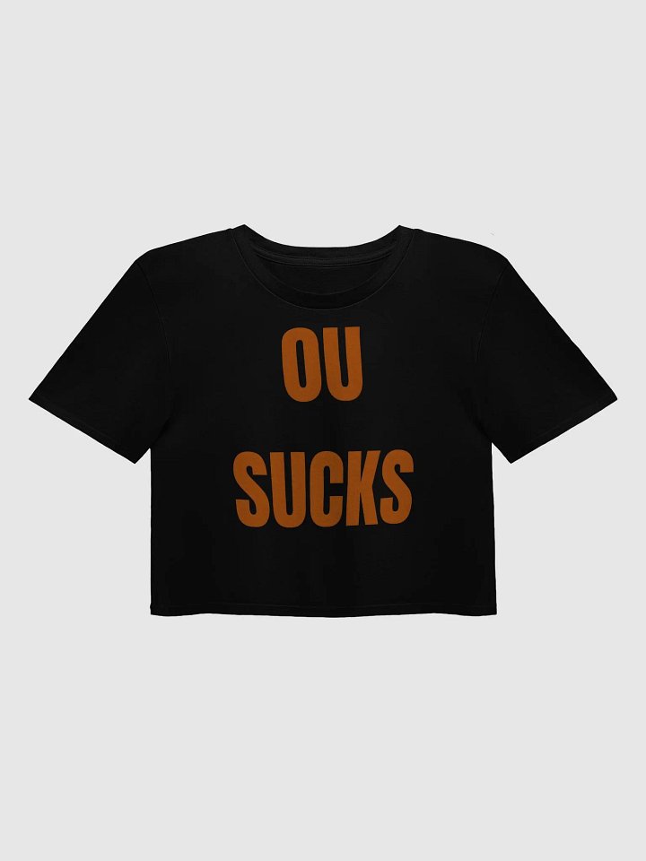OU Sucks Crop Top product image (4)