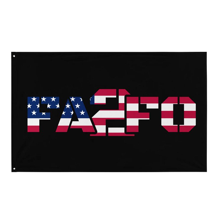 FA2FO American Flag Edition Flag (Black) product image (1)