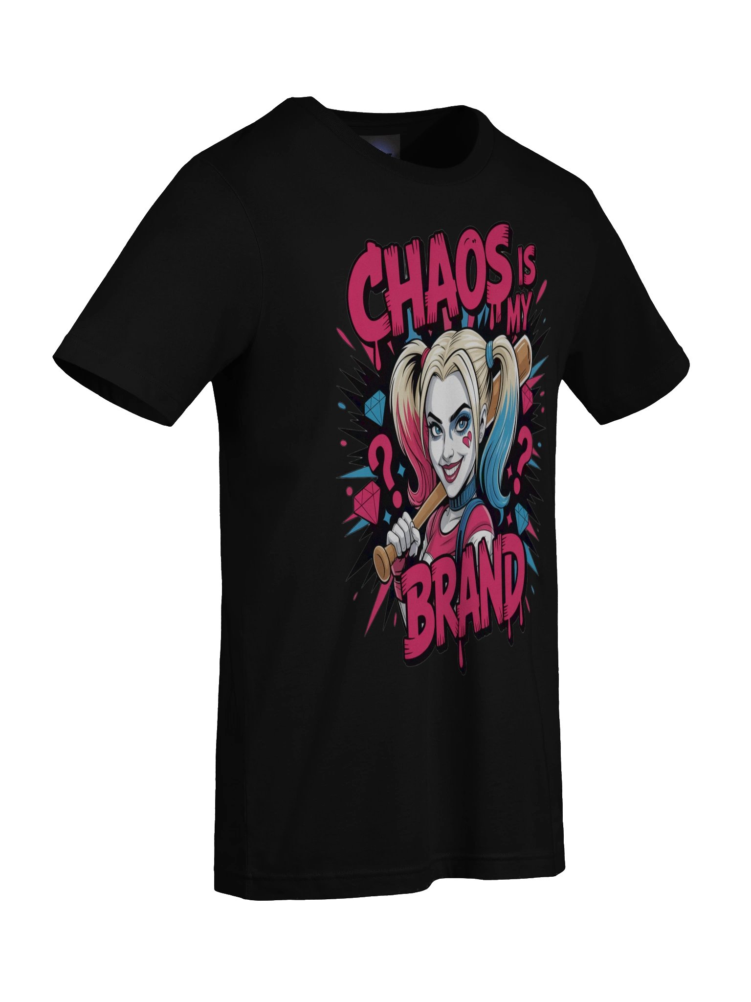 Chaotic Signature: Harley Quinn Chaos is My Brand T-Shirt product image (9)