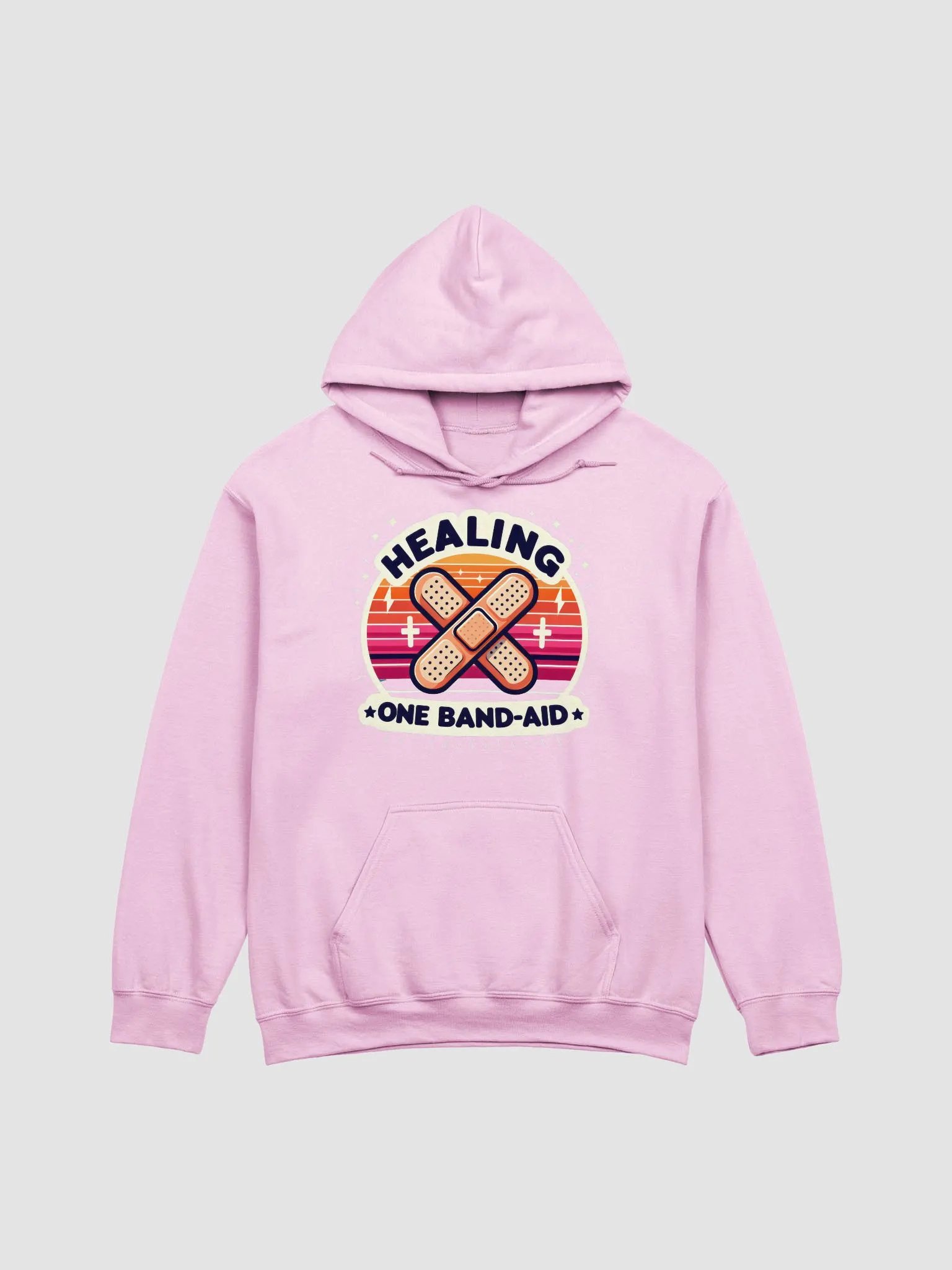 Healing X Band-Aid Vintage Hoodie product image (10)