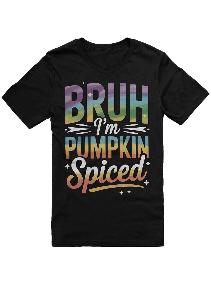 Rainbow Pumpkin Spice T-Shirt product image (1)