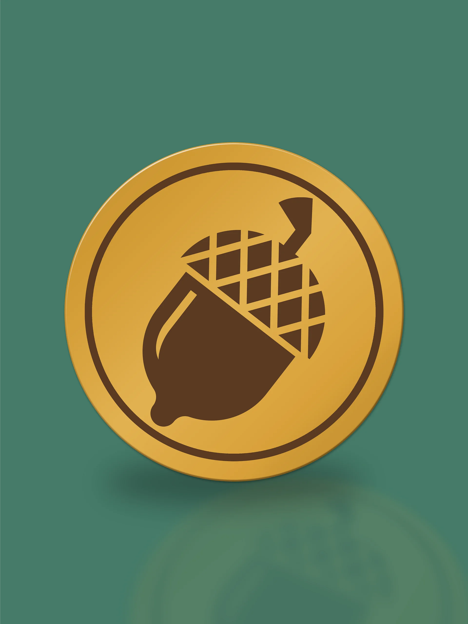 Acorn Express Badge - Enamel Pin product image (1)