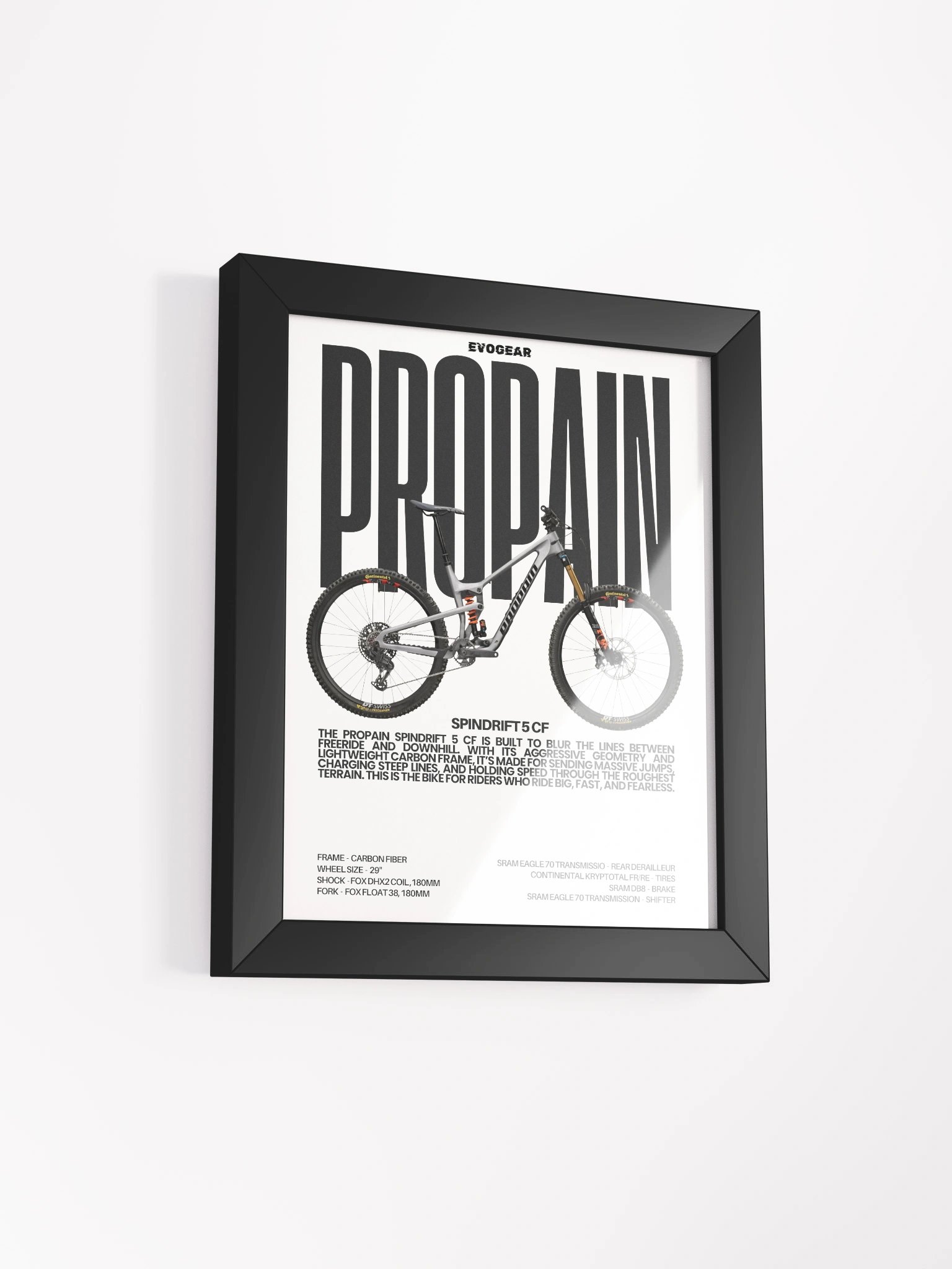 Propain Spindrift 5 CF frame! product image (6)
