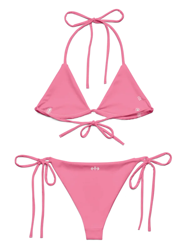 His House String Bikini Set - Pink product image (9)