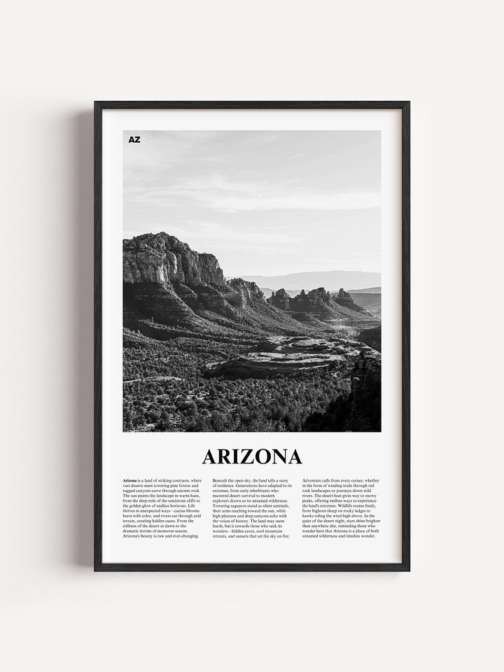 Arizona 01 Newspaper Poster product image (5)
