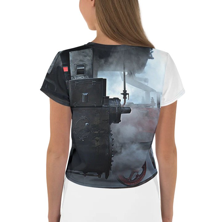 Crop top - Steam locomotive cutout product image (2)