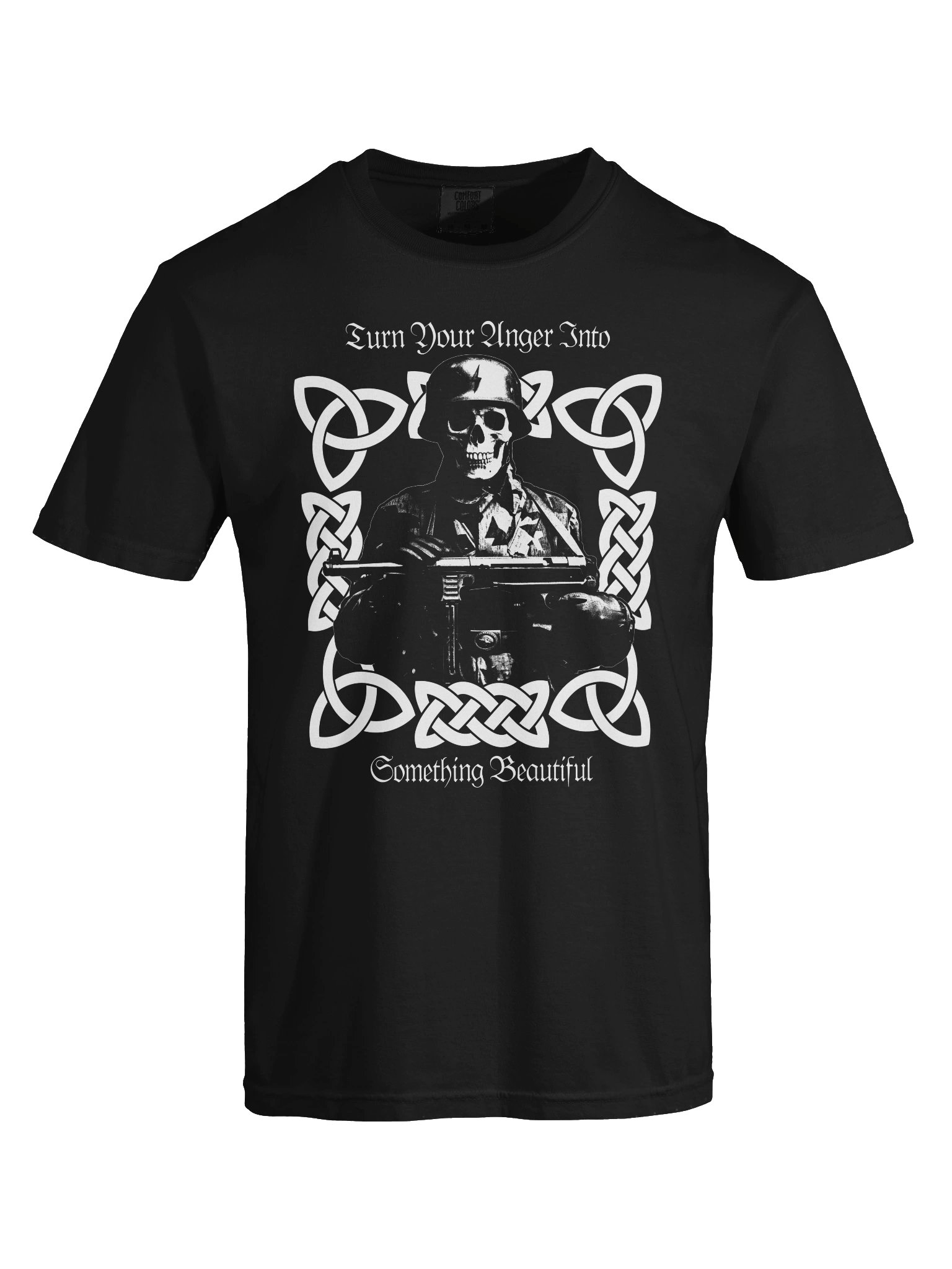ANGER INTO BEAUTY TSHIRT BACKPRINT product image (5)