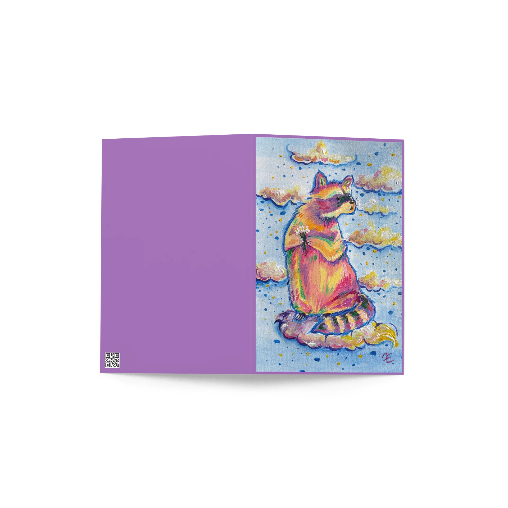Raccoon Dreams Card product image (4)