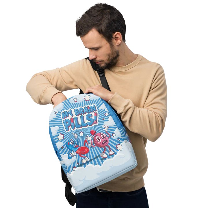 My Brain Pills - Backpack product image (2)