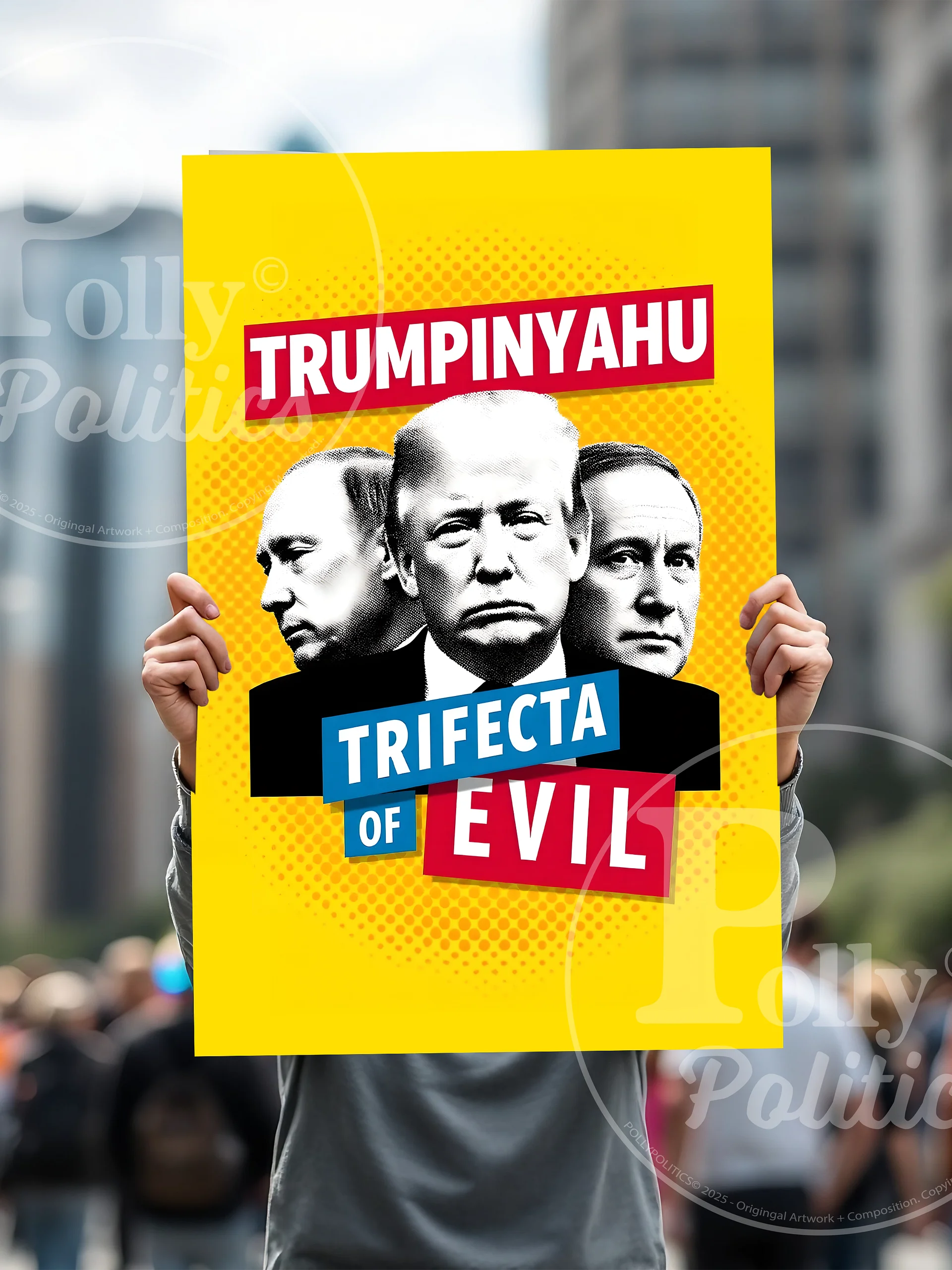 Trumpinyahu Protest Poster, Digital product image (5)