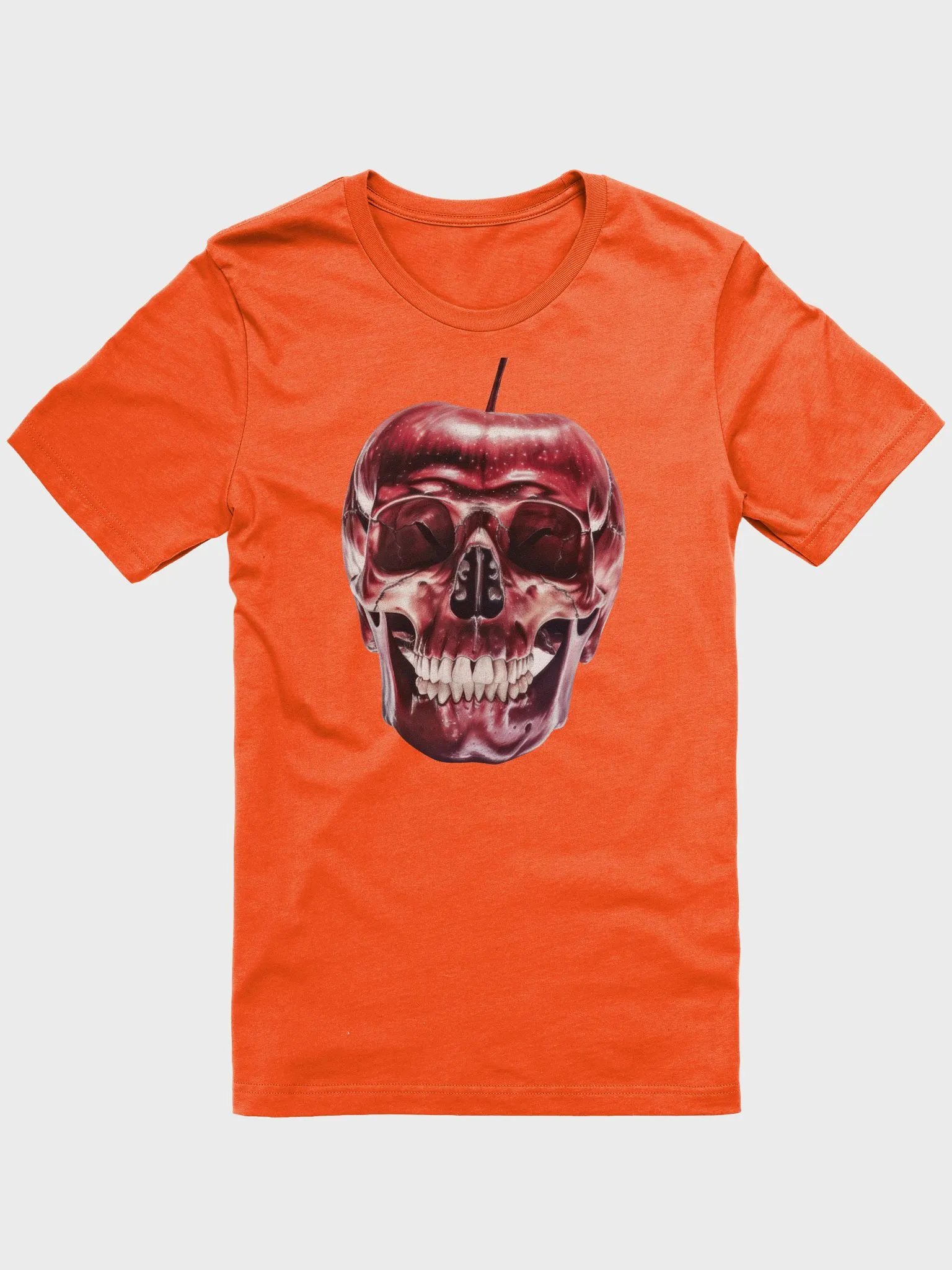 Macabre Apple Skull T-Shirt product image (6)