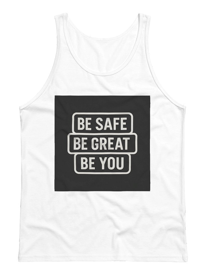 Be Safe, Be Great, Be You Jersey Tank product image (1)