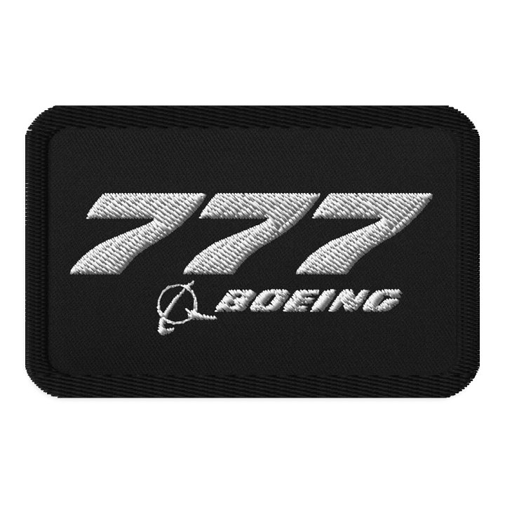 Boeing 777 - Embroidered Patch product image (1)