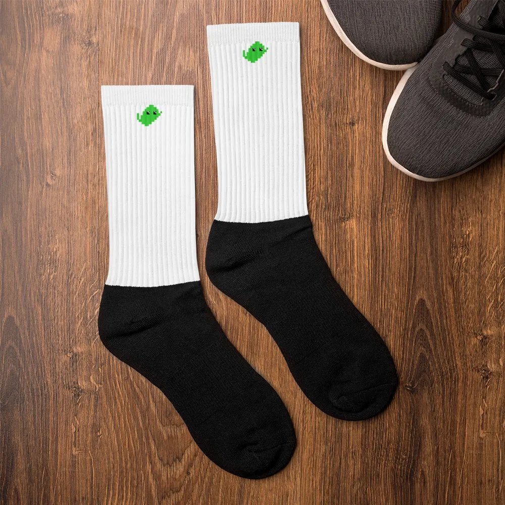 PIXEL LIME SOCKS product image (6)