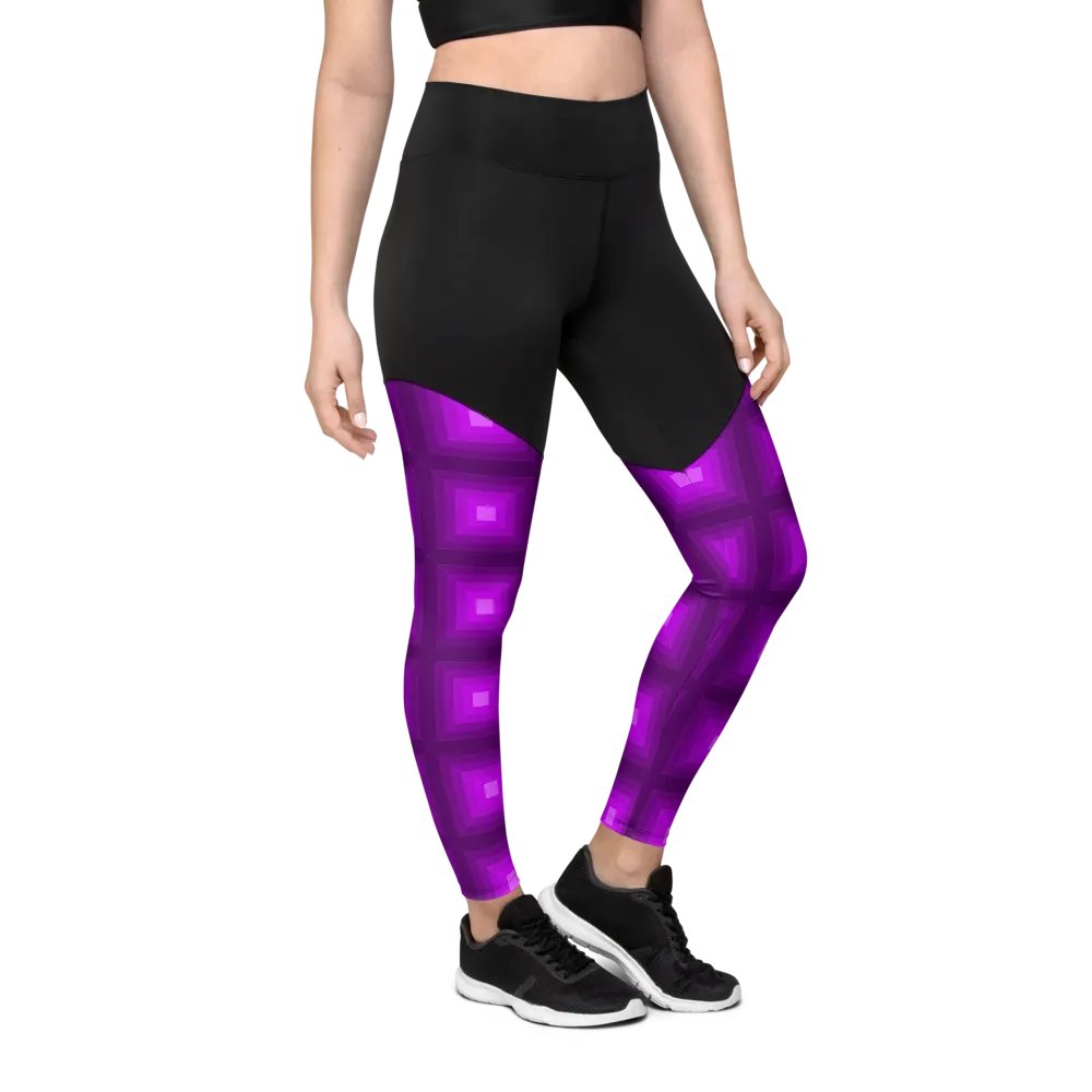 Purple 3D Gradient Squares product image (11)