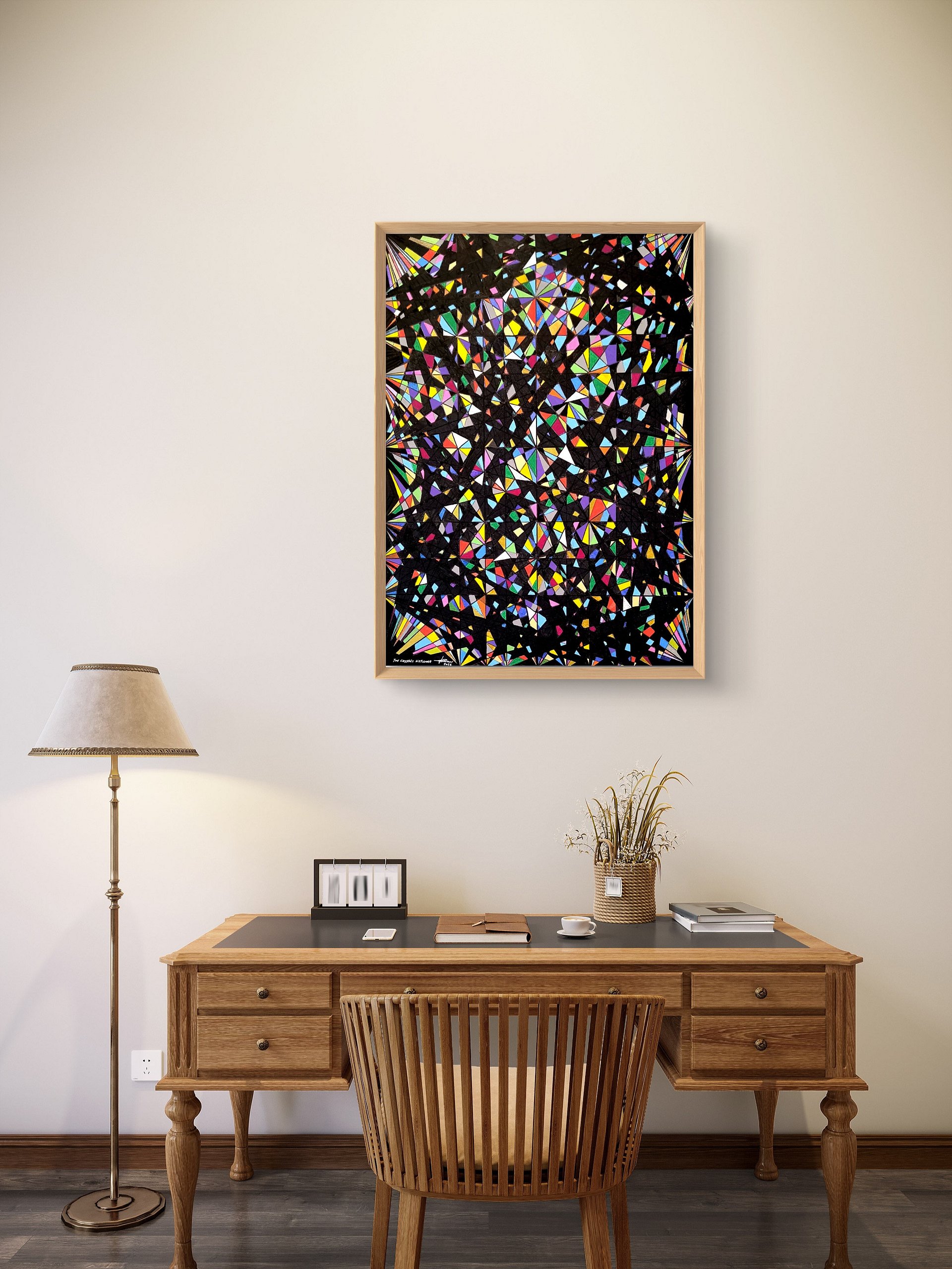 The Crystals Network 2026 – Fine Art Print product image (5)
