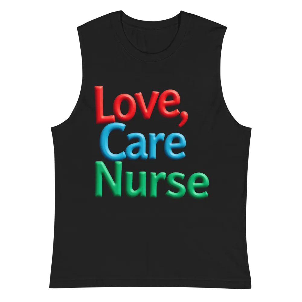 Love Care Nurse Muscle Tank product image (3)