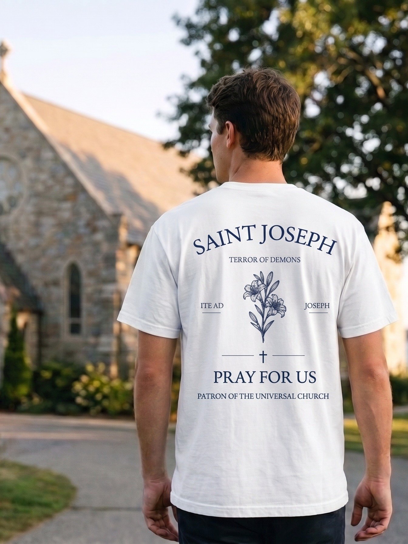 Saint Joseph - Terror of Demons Tee product image (1)
