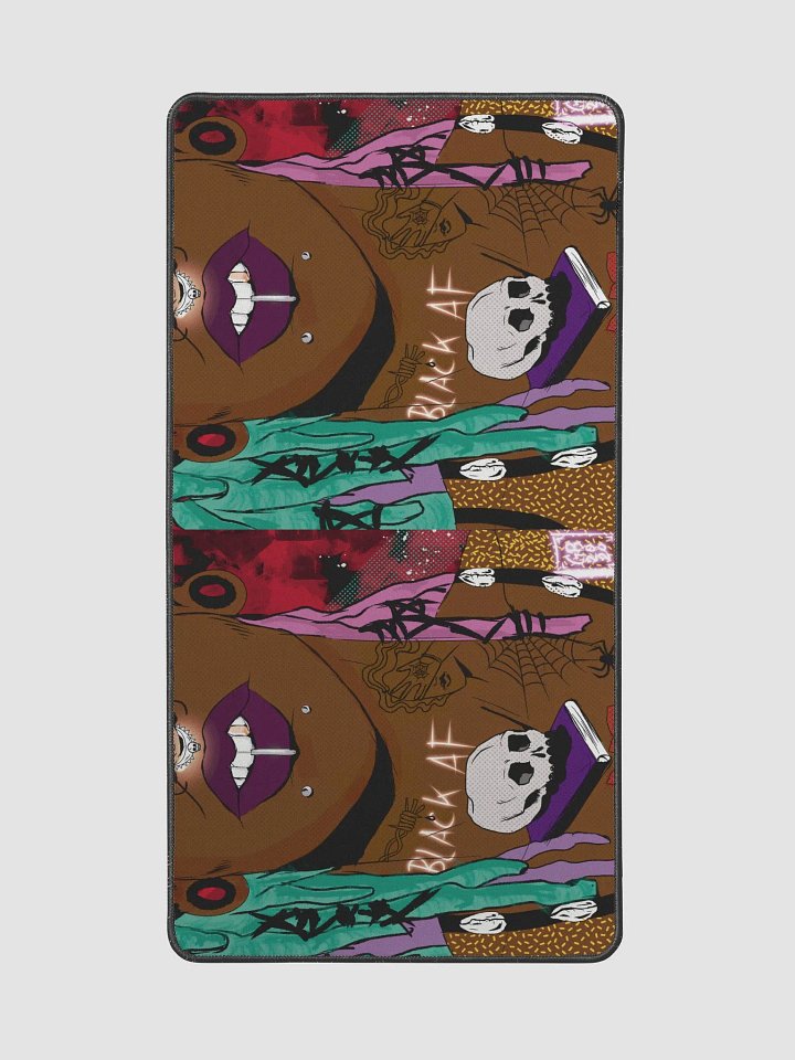 BLACK AF Desktop Mat product image (2)