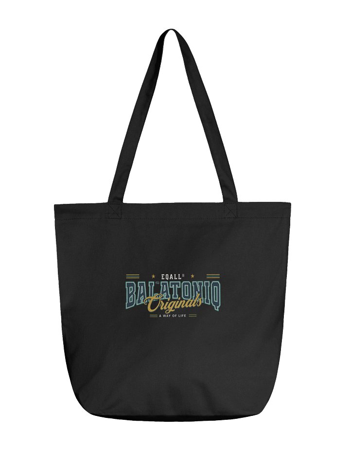 EQALL® Originals BALATONIQ Eco-Friendly Tote Bag Green Version product image (2)