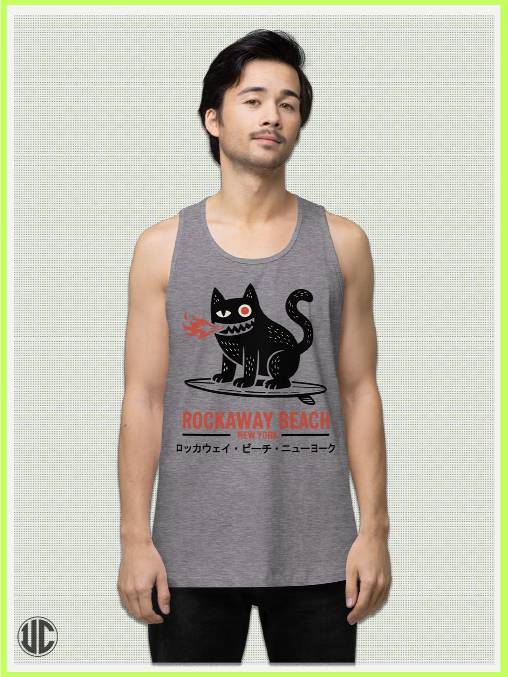 UnkoCon - Rockaway Beach NY Surfer Men's Tank Top product image (2)
