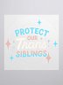 Protect Our Trans Siblings - Kiss Cut Stickers