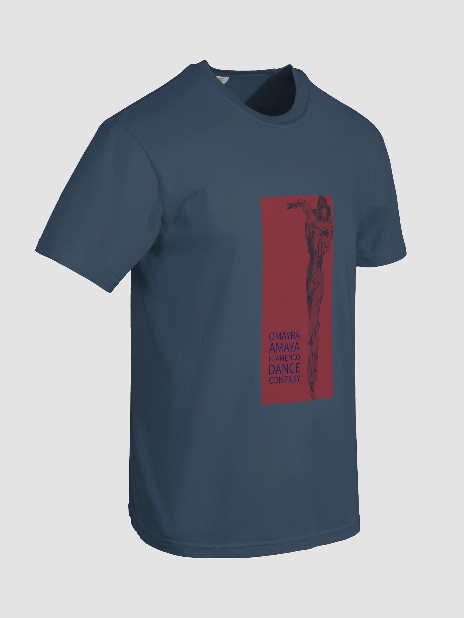 "Carmen" Men T-shirt Red / black product image (3)