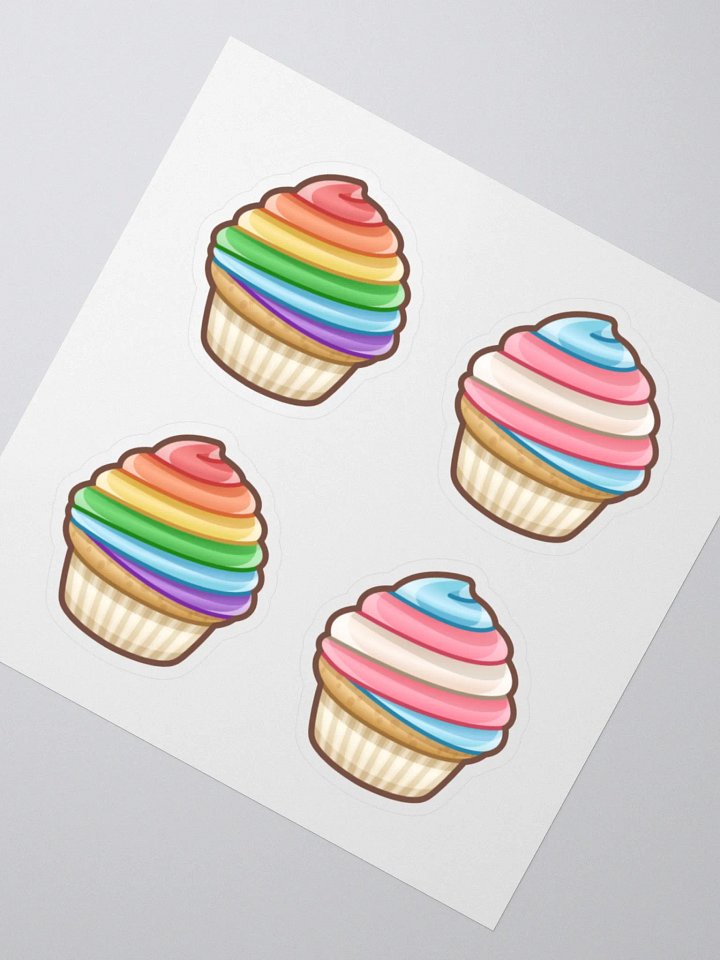 Let's Go Bake Together - Cupcake Stickers product image (2)