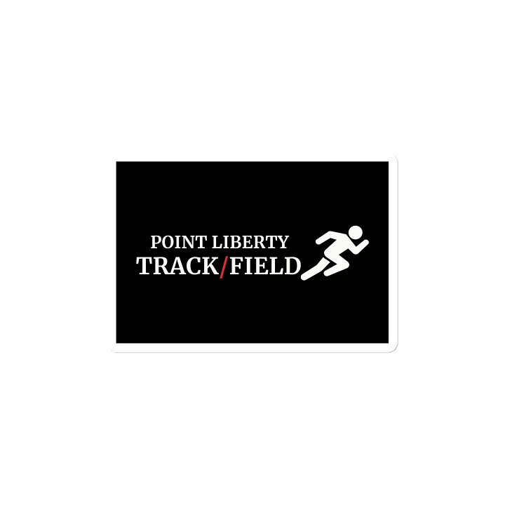 Point Liberty Track & Field Die-Cut Magnet product image (1)
