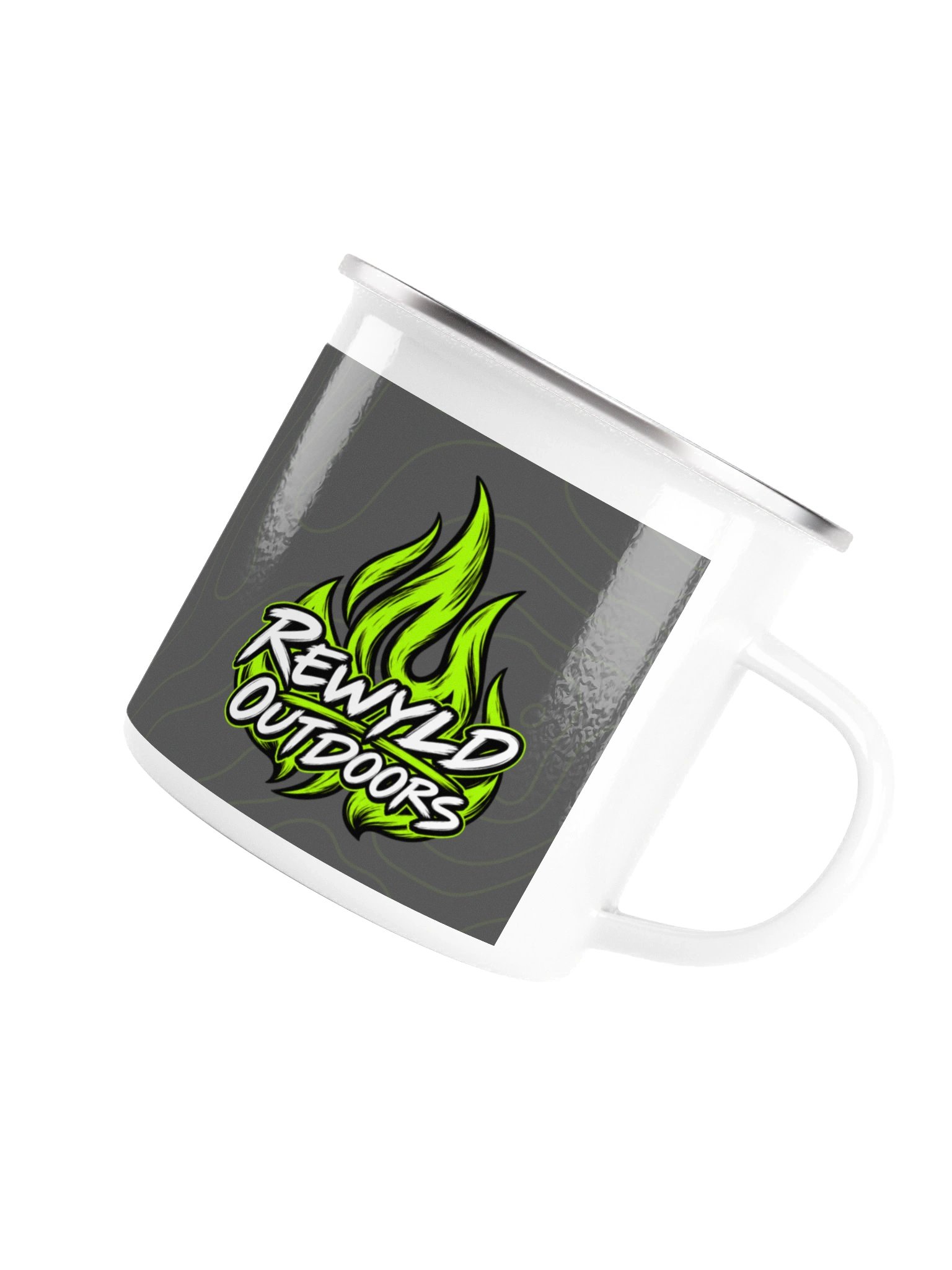 Rewyld Outdoors Neon Flames Camp Mug product image (5)