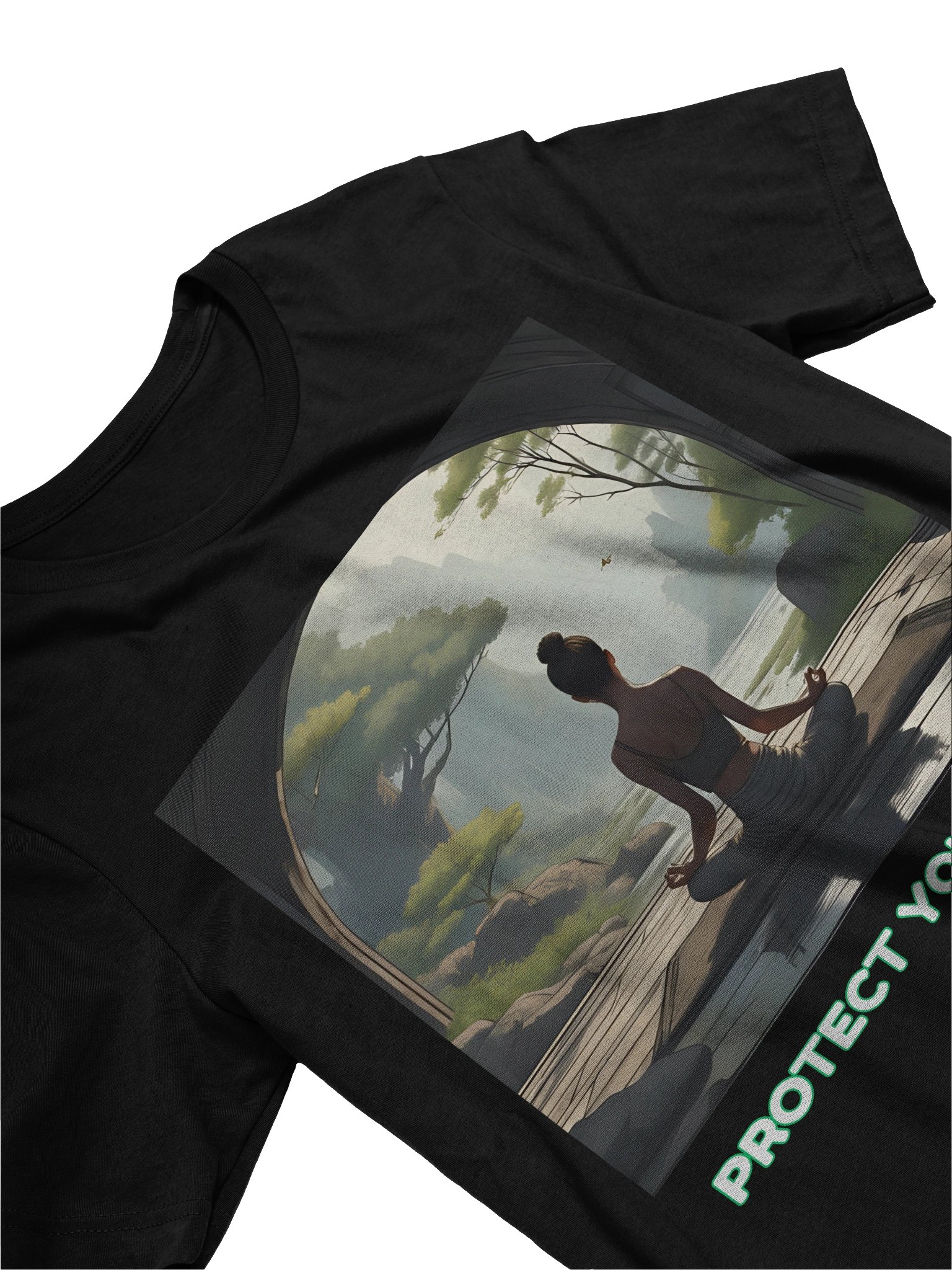 Protect Your Peace – Minimal Mindfulness Tee for Calm & Confidence product image (24)