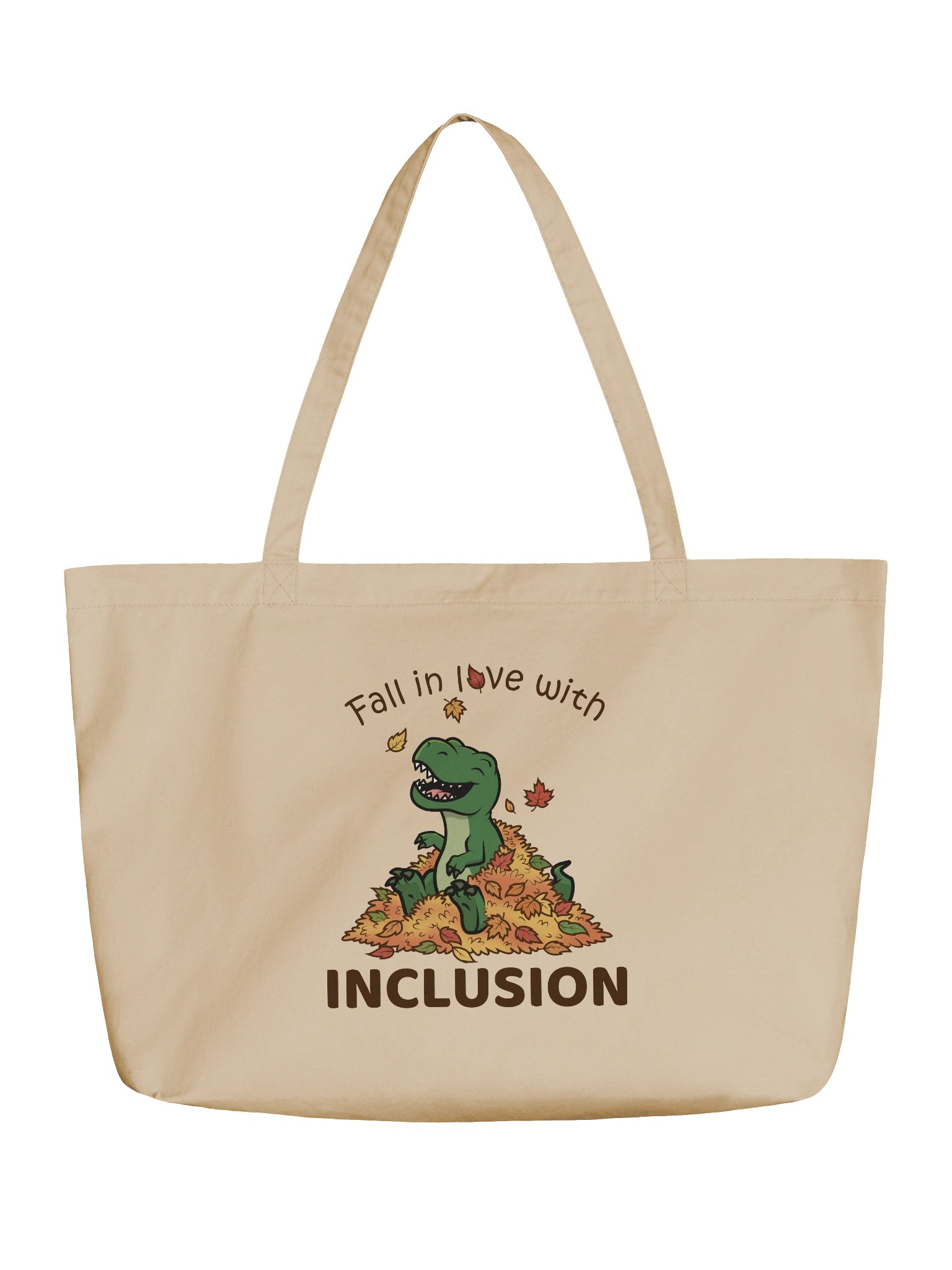 Fall in Love with Inclusion - Cotton Tote product image (1)