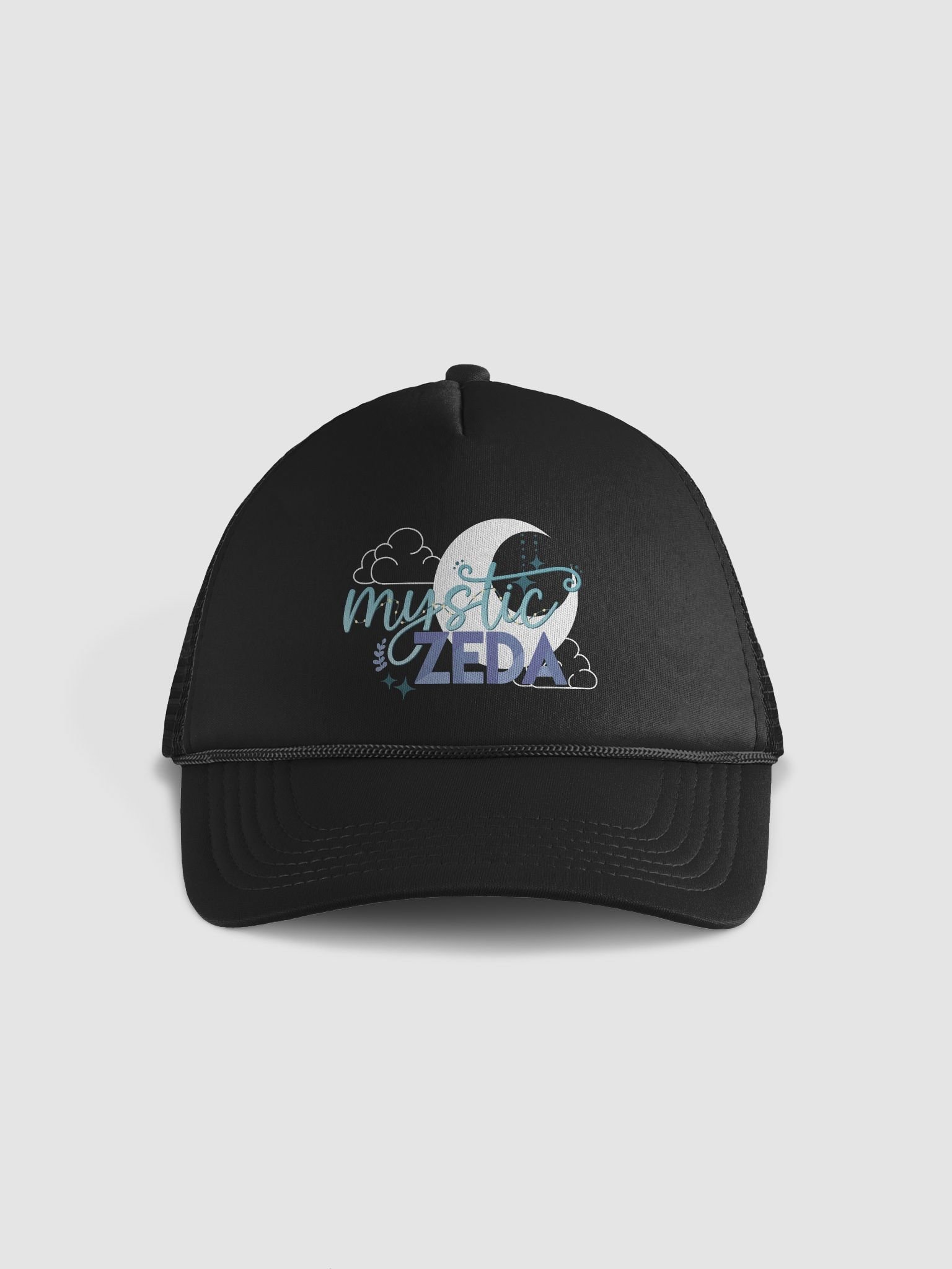 White Moon Logo Hat product image (1)