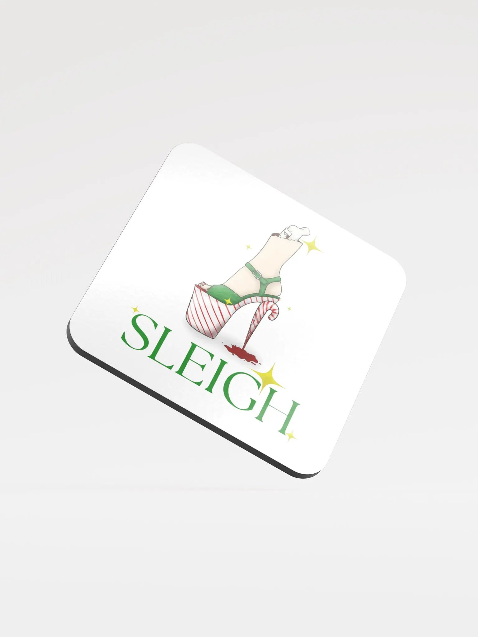 Sleigh Christmas Coaster product image (1)