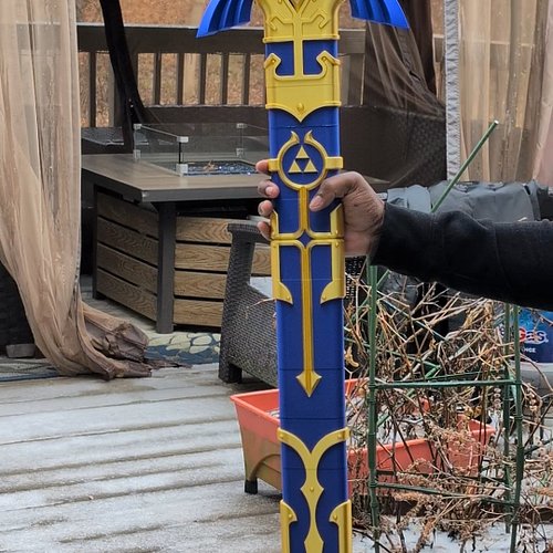 *New Product Alert*

We now offer our popular Master Sword with a UV Activated Blade. Inside it's white, but once you pull it...