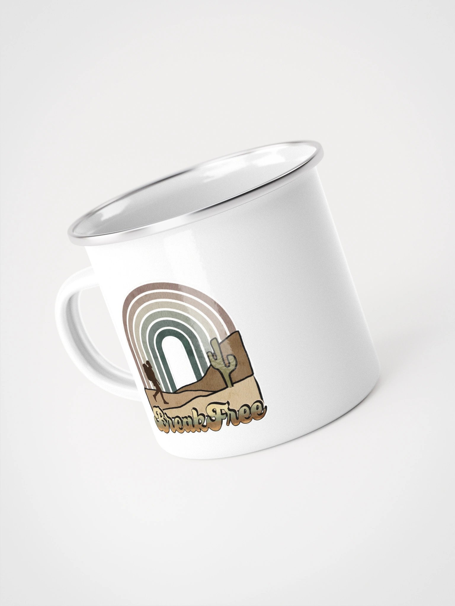 Enamel Camping Mug - Break Free Hiker product image (4)