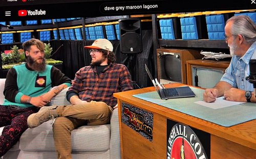 Thanks for having us Dave! Interview up on YouTube at Dave Grey’s channel.