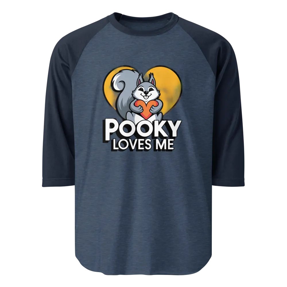 Pooky's Love Raglan Tee product image (1)