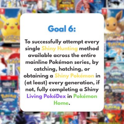 Things like Masuda Method, Chain Fishing, PokéRadar, etc, will be fully utilized in this Master Quest. I will consider the Ma...