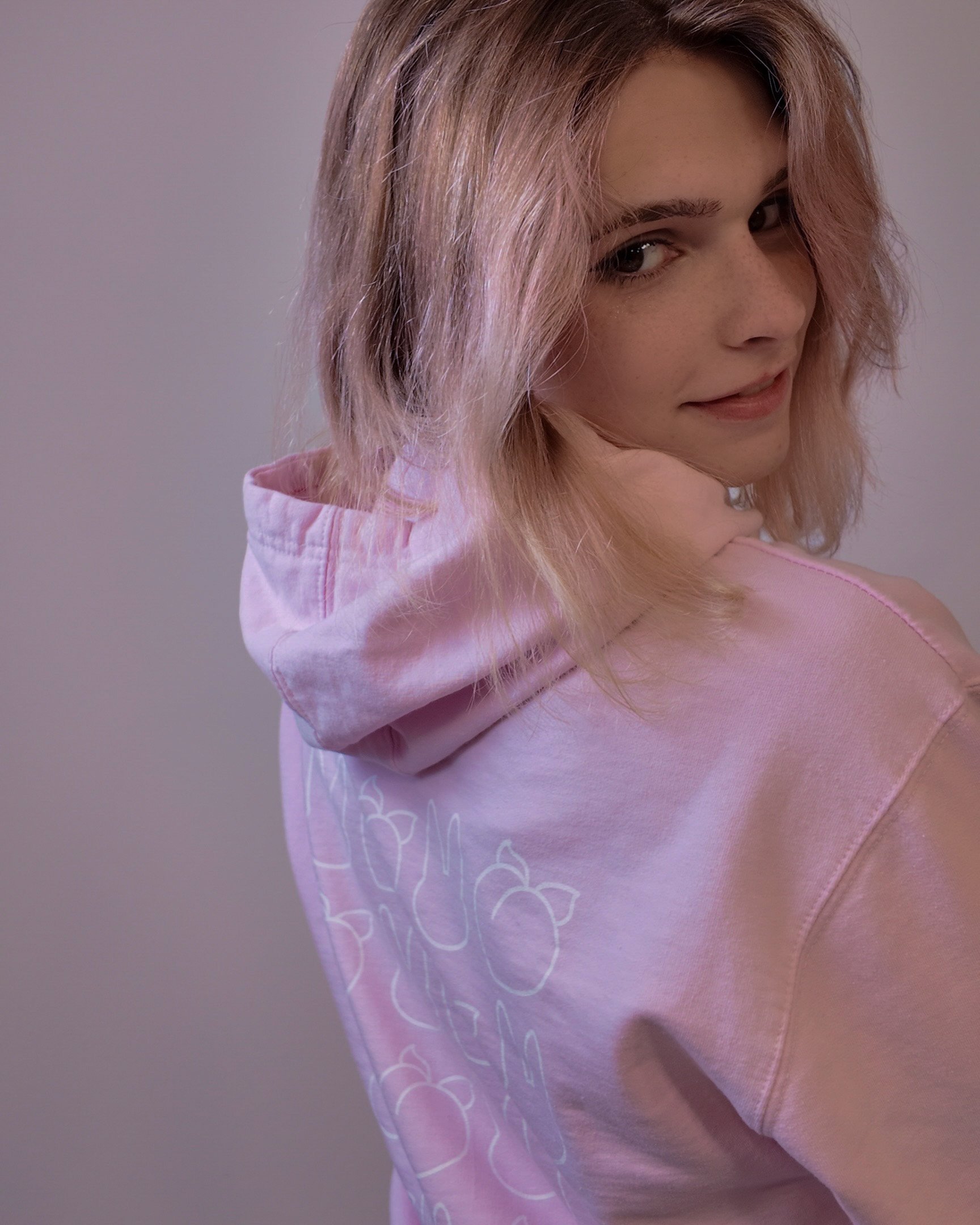 Embroidered Peachybunnn Hoodie product image (3)