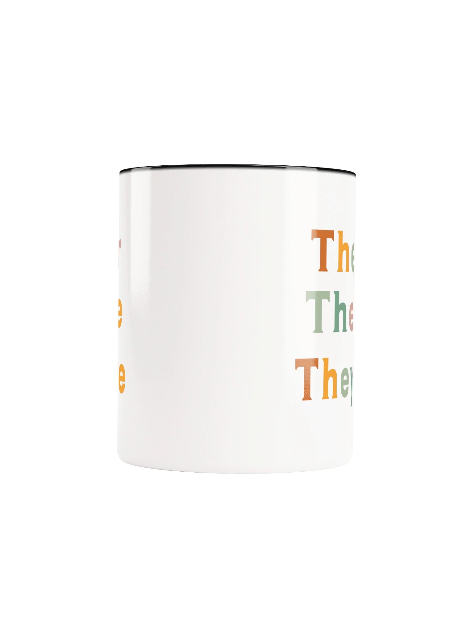 English Teacher Colorful Grammar Mug Their There They’re product image (85)