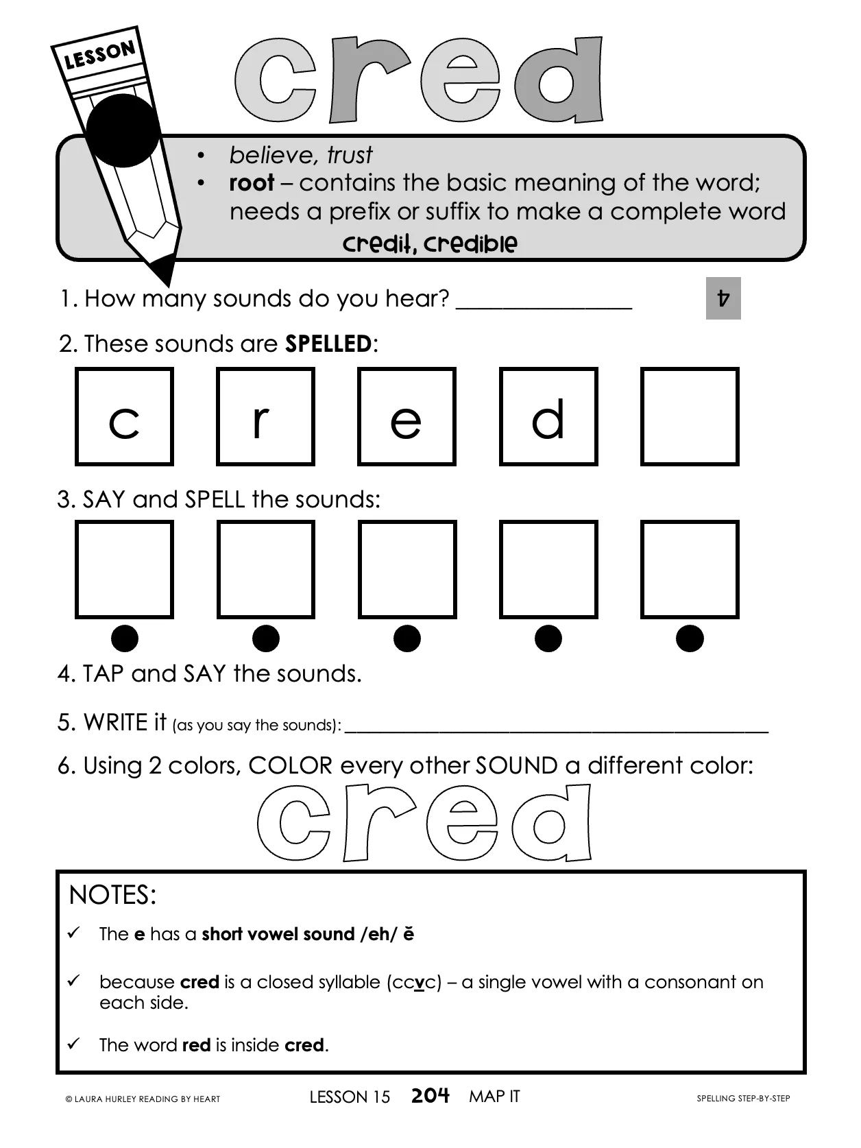Spelling Part-by-Part: Full-Year Curriculum, Grades 4-8 product image (3)