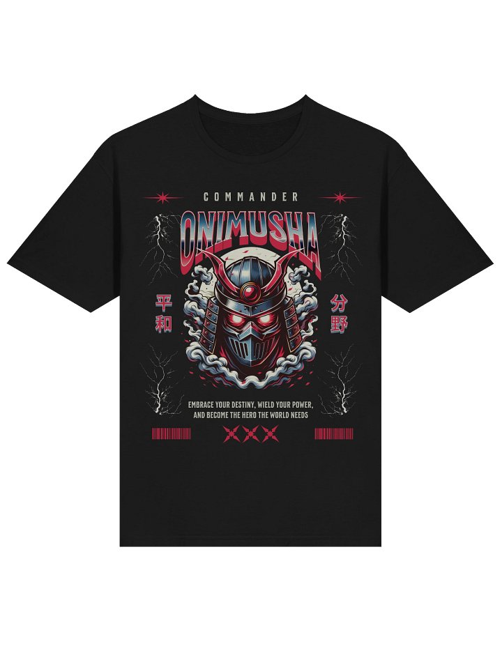 Onimusha Commander Samurai T-Shirt - Gildan Softstyle product image (2)