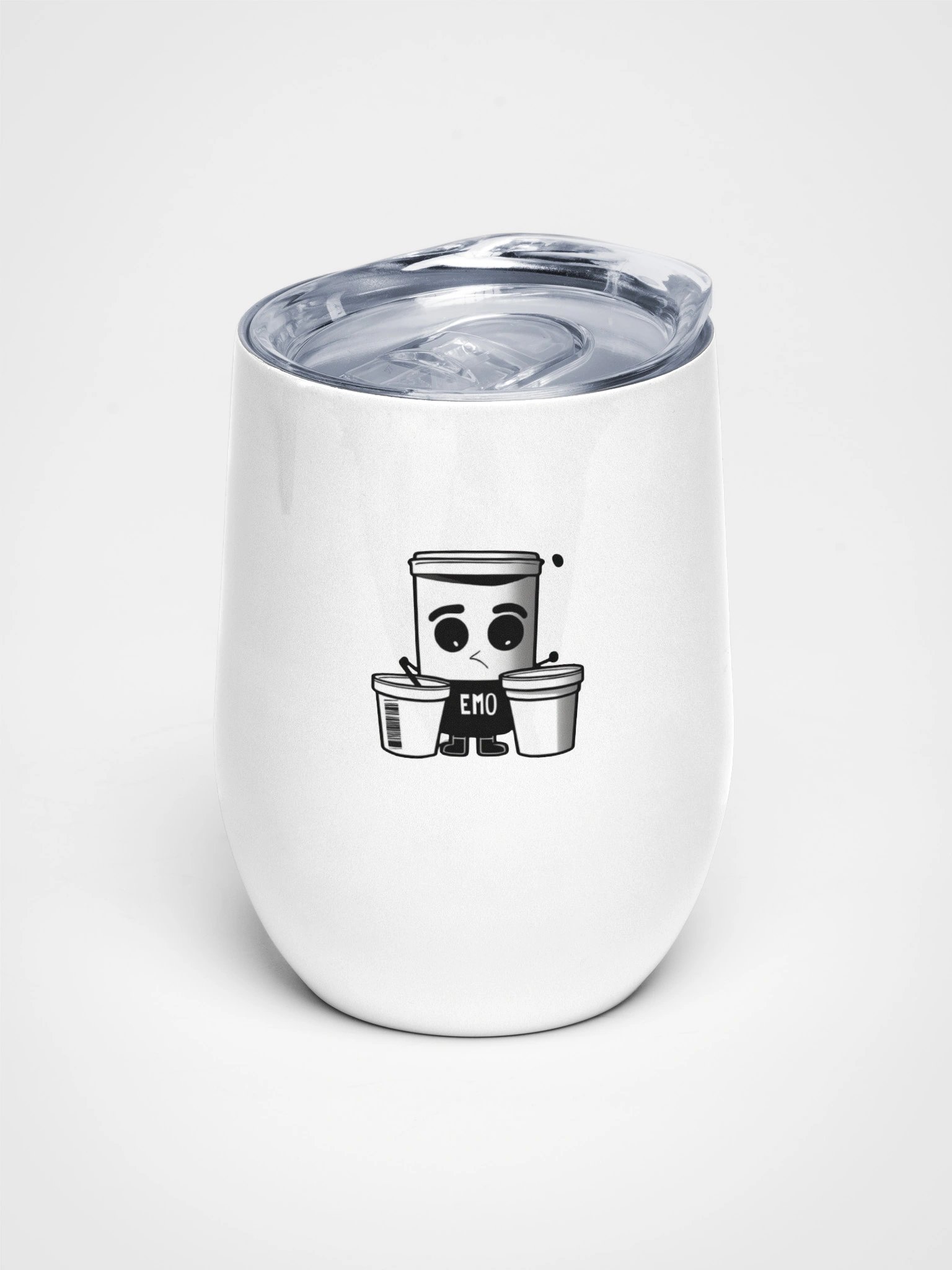 Emo Mood Wine Tumbler product image (1)