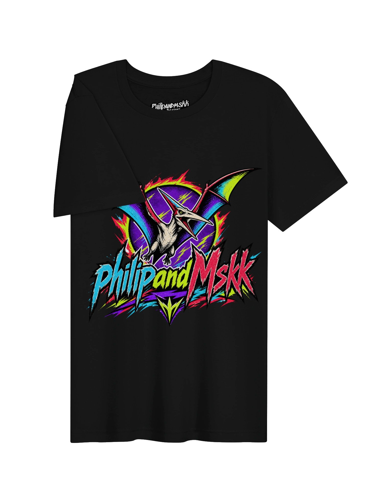 Philip and Mskk Neon Pterodactyl Graphic Tee product image (24)