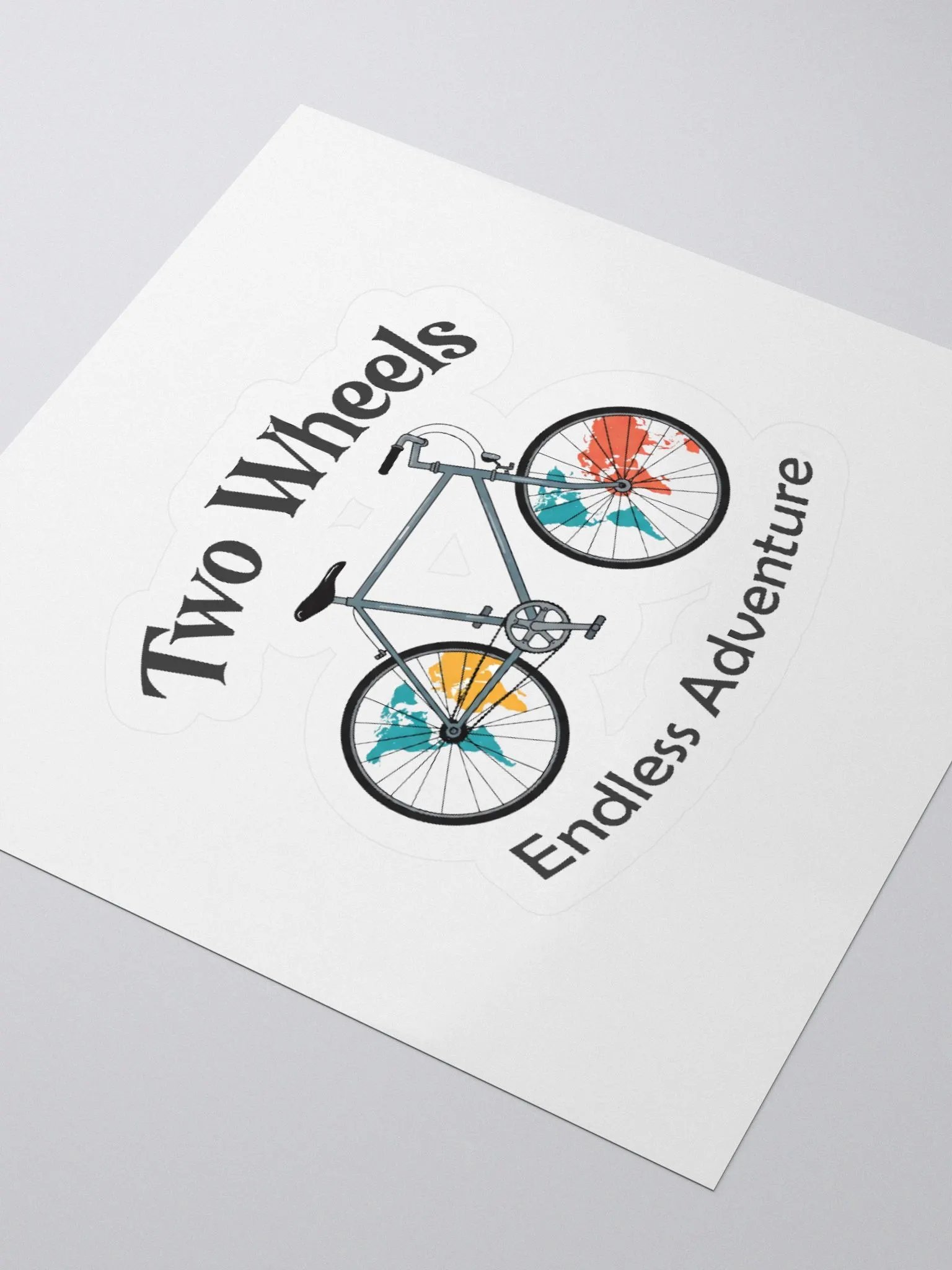 Wheelie Cool Kiss Cut Stickers product image (12)