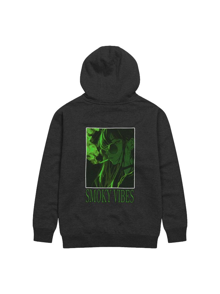 "Smoky Vibes" Back Unisex Printed Hoodie product image (2)