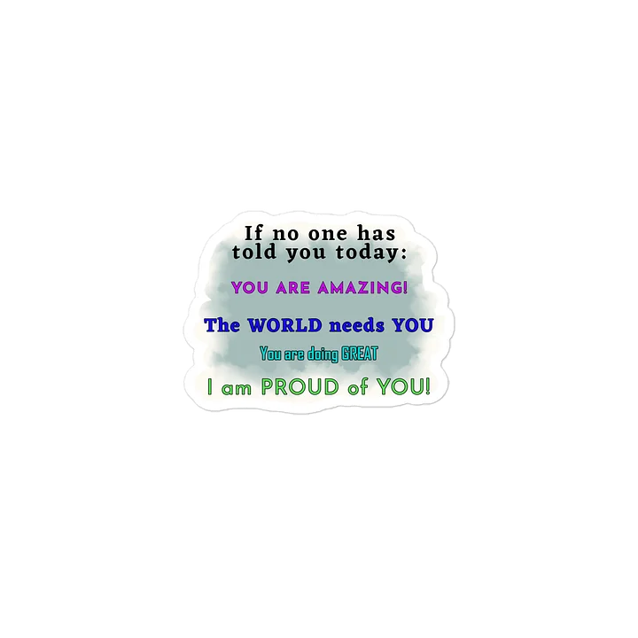 Proud Sticker product image (2)