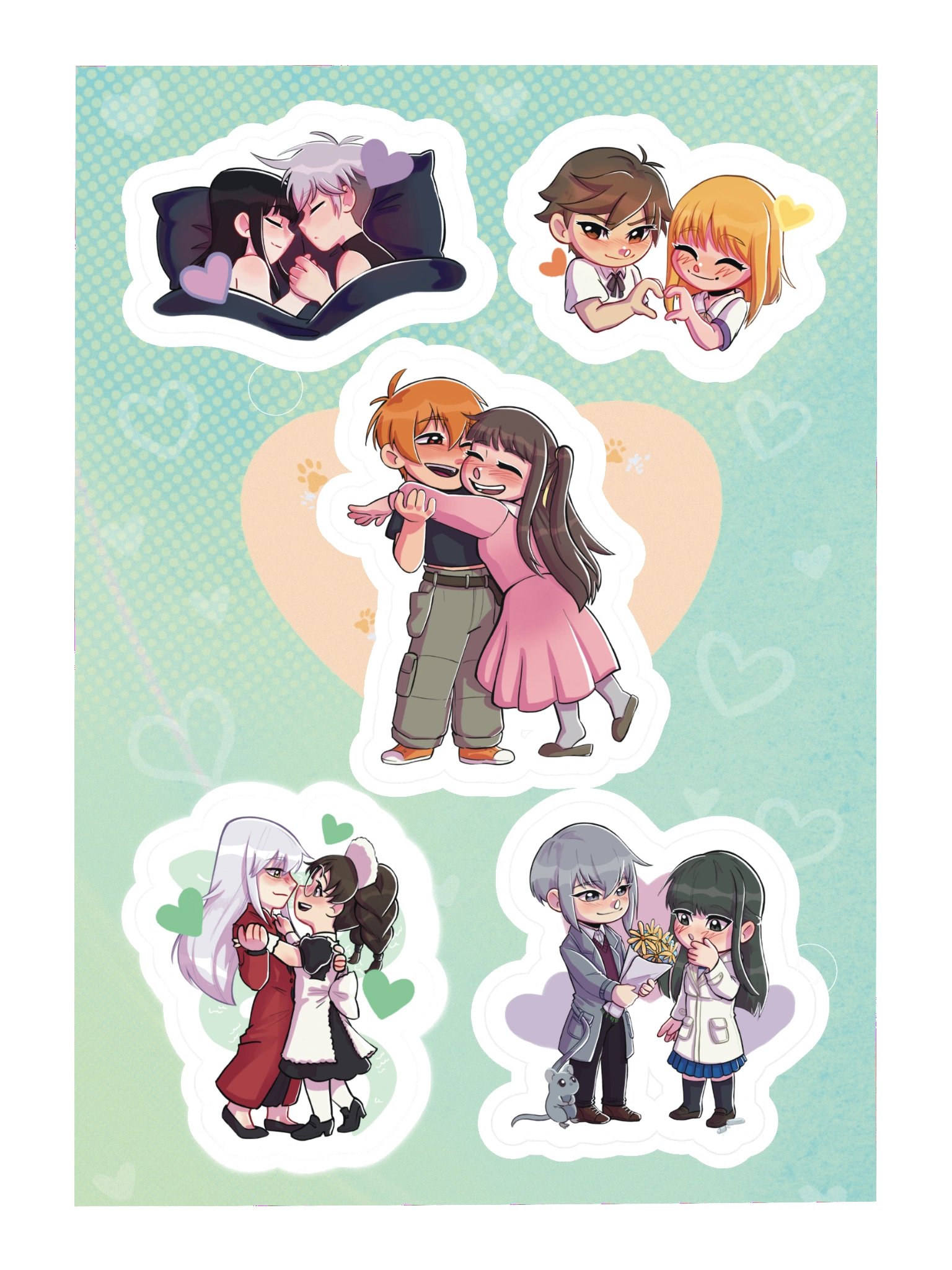 Furuba Couple Stickers product image (3)